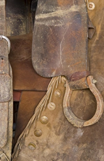Saddle Prints: The cowboy life in the USA West riding gear for horses