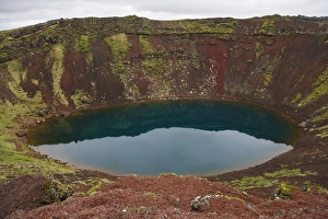 Crater Prints: Crater Kerio, Crimsnes, Sudhurland, Iceland