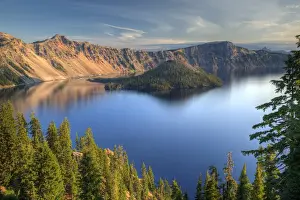 Wizard Island Prints: Crater Lake National Park, Crater Lake and Wizard Island