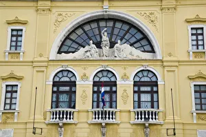 Images Dated 24th May 2007: CROATIA, Central Dalmatia, SPLIT. Croatian National Theater Exterior