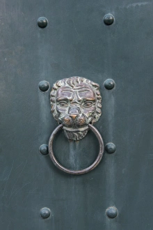 Images Dated 6th June 2014: Croatia, Dubrovinik, Guest House Door Knocker