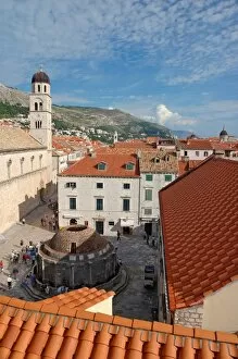 Croatia, Dubrovnik, Big Fountain of Onofrio