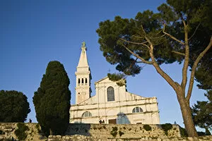 Images Dated 30th May 2007: CROATIA, Istria, ROVINJ. Cathedral of St. Euphemia (b.1736-largest Baroque building