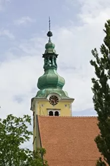 Images Dated 1st June 2007: Croatia, Samoborsko Gorje Region, SAMOBOR. Church of St. Anastasia