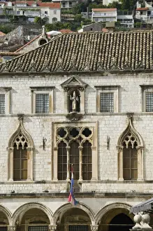Images Dated 21st May 2007: CROATIA-Southern Dalmatia-DUBROVNIK: Old Town DUBROVNIK- 16th century Sponza Palace