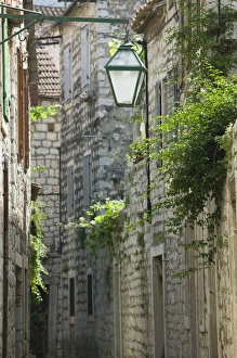Images Dated 22nd May 2007: CROATIA, Southern Dalmatia, HVAR Island, STARI GRAD. Old Town Street