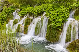 Plitvice National Park Prints: Croatia. Waterfalls in Plitvice National Park