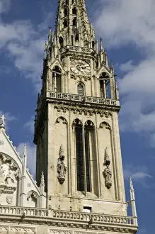 Images Dated 1st May 2007: Croatia-Zagreb. Cathedral of the Assuption of the Blessed Virgin Mary-Exterior Detail
