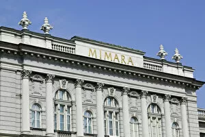 Croatia-Zagreb. Mimara Museum / Exterior
