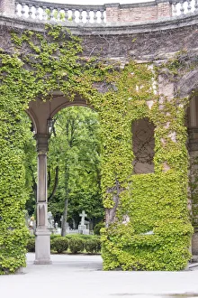Architecture Collection: Croatia, Zagreb. Mirogoj Cemetery owned by city so all religions accepted