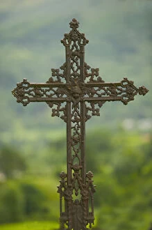 Cross, Hopperstad Stave Church, Sogne Fjord VIC norway