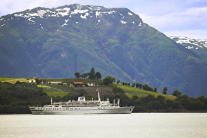 Sognefjord Prints: Crusing the Sogne Fjord; Southern, Fjord, Norway