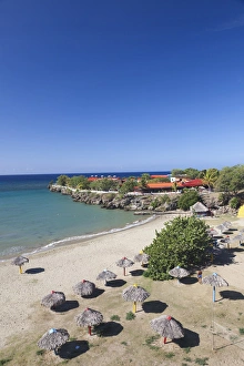 Images Dated 11th March 2012: Cuba, Cienfuegos Province, Playa Yaguanabo beach