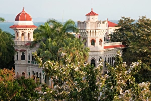 Images Dated 31st July 2024: Cuba, Cienfuegos. Punta Gorda, Palacio de Valle