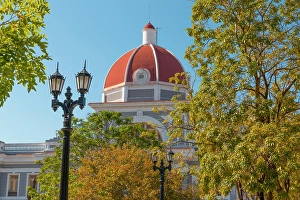 Clear Sky Prints: Cuba, Cienfuegos. Town Hall dome