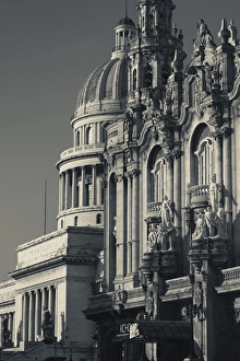 National Capitol Prints: Cuba, Havana, Havana Vieja, Gran Teatro de a Habana