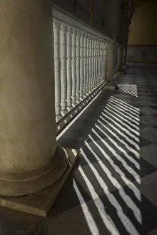 Architecture Prints: Cuba, Havana, Havana Vieja (Old Havana), a UNESCO World Heritage Site, column