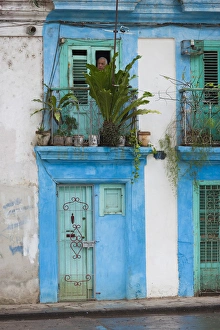 Images Dated 4th March 2012: Cuba, Havana, Havana Vieja, Old Havana buildings