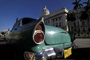 Cuba, Havana, Old Car