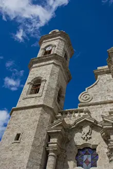Inger Hogstrom Prints: Cuba. Havana. Old Havana. Cathedral of the Virgin Mary of the Immaculate Conception, 1777