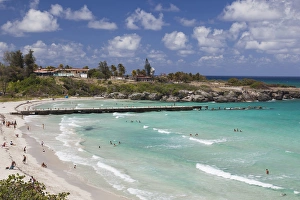 Images Dated 17th March 2012: Cuba, Havana Province, Playas del Este, Playa Jibacoa beach