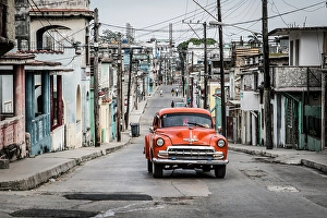 Prints of Cuba, Havana. Regla district. Vintage 1952 Chevrolet Styeline. (Editorial Use Only) Images Dated 2024 December: Cuba, Havana. Regla district. Vintage 1952 Chevrolet Styeline. (Editorial Use Only)