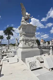 Images Dated 3rd March 2012: Cuba, Havana, Vedado, Necropolis Cristobal Colon cemetery