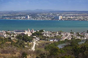 Images Dated 16th March 2012: Cuba, Matanzas Province, Matanzas, city overview and the Bahia de Matanzas Bay