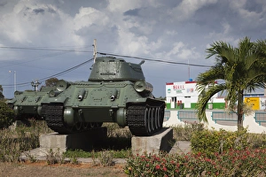 Images Dated 8th March 2012: Cuba, Matanzas Province, Playa Giron, Museo de Playa Giron, museum of the 1961 US-CIA