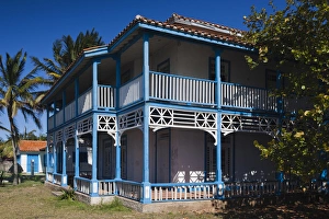 Images Dated 15th March 2012: Cuba, Matanzas Province, Varadero, Museo Municipal de Varadero museum, exterior