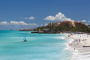 Images Dated 15th March 2012: Cuba, Matanzas Province, Varadero, Varadero Beach