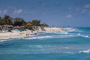 Images Dated 16th March 2012: Cuba, Matanzas Province, Varadero, Varadero Beach