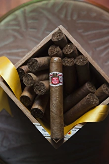 Cuba, Pinar del Rio Province, Pinar del Rio, Cuban Cigars at the Casa del Habano shop