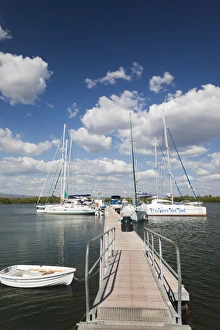 Images Dated 12th March 2012: Cuba, Sancti Spiritus Province, Trinidad, Playa Ancon beach, Marina Trinidad