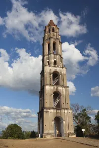 Images Dated 12th March 2012: Cuba, Sancti Spiritus Province, Trinidad, Valle de los Ingenios, old sugar plantation area
