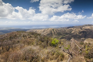 Images Dated 13th March 2012: Cuba, Sancti Spiritus Province, Trinidad-area, Topes de Collantes park, elevated view