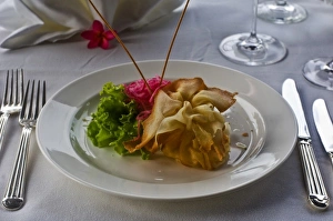 Images Dated 3rd July 2006: Cuisine at Fregate Island Resort
