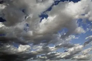 Cumulus cloud pattern, Samburu Game Reserve, Kenya