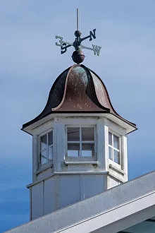 Images Dated 4th December 2023: Cupola and weathervane, New Smyrna Beach, Florida