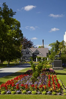 Christchurch Prints: Curators House and Botanic Gardens, Hagley Park, Christchurch, Canterbury, South Island
