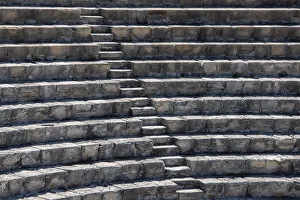 Images Dated 20th June 2020: Cyprus, ancient archaeological site of Kourion. The Theatre, circa 2nd century BC