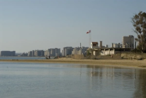 Cyprus, Famagosta, Maras or Varosha district, buffer area close to visitors under Un control