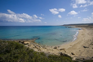 Turkish Prints: Cyprus, Karpas peninsula, beach near cape Yassu