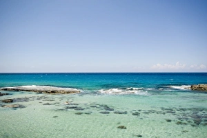 Cyprus, Karpas peninsula, Dipkarpaz, coast and beach near Ayios Philon