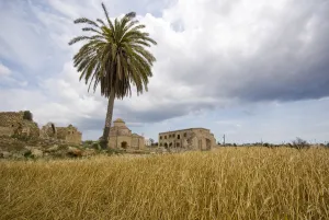 Aldo Pavan Prints: Cyprus, Karpas peninsula, Kanakaria church outside Boltashli village
