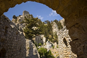 Kyrenia Mountain Range Prints: Cyprus, St Hilarion castle