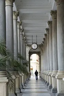 Carlsbad Prints: Czech Republic, Karlovy Vary. Karlovy Vary (Carlsbad) is a spa town in western Bohemia