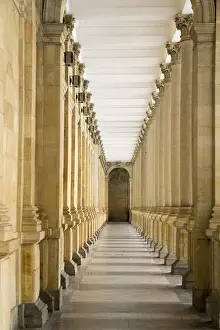 Images Dated 28th October 2014: Czech Republic, Karlovy Vary. Karlovy Vary (Carlsbad) is a spa town in western Bohemia