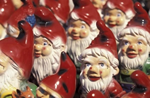 Figurine Prints: Czech Republic, Teplice. Tourist souvenirs for sale