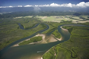 Daintree River, Daintree National Park (World Heritage Area), North Queensland, Australia Daintree River, Daintree National Park (World Heritage Area), North Queensland, Australia